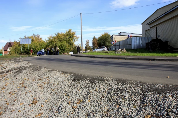 Ремонт дорог в микрорайоне Затон.