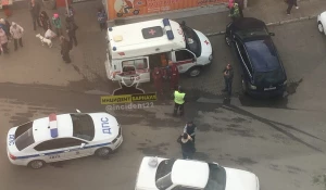 ДТП с ребенком на ул. Гущина в Барнауле.