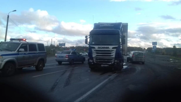 Смертельное ДТП на трассе Новосибирск — Барнаул. 