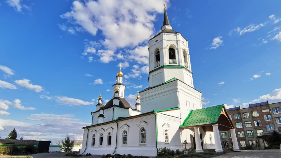 Богородице-Алексиевский мужской монастырь в Томске.
