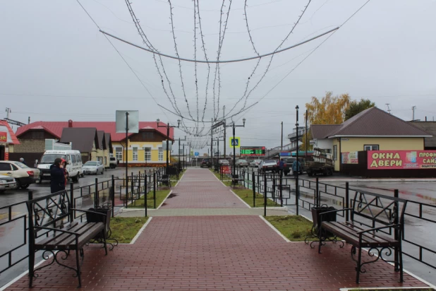 Привокзальная площадь в р.п. Тальменка