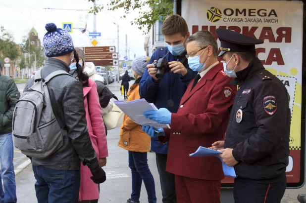 Рейд по общественному транспорту.