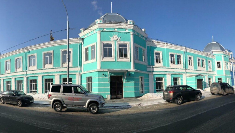 Дом купца Морозова в Барнауле.