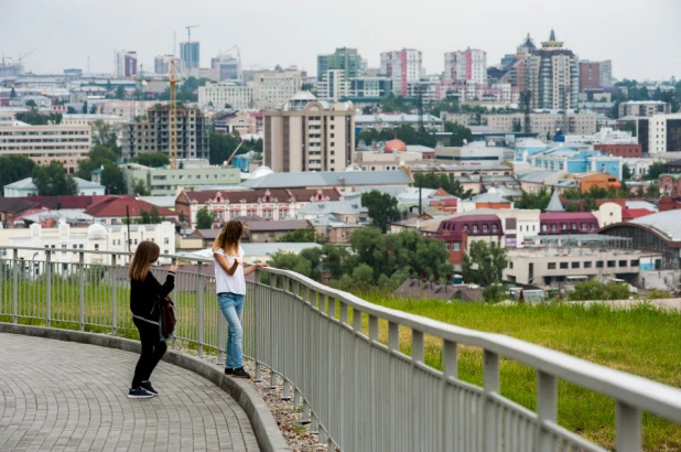 Виды Барнаула.