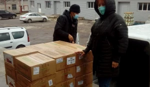 Медицинские учреждения получили 20000 защитных экранов.