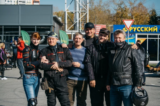 Закрытие мотосезона в Барнауле. 