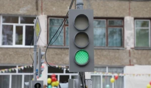 Детская площадка для тренировки навыков безопасного поведения на дорогах в г. Заринске