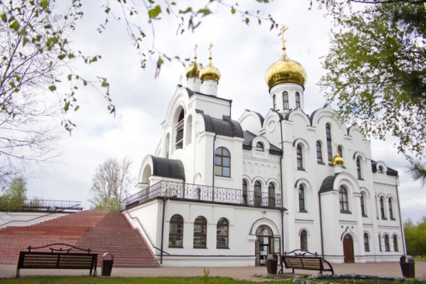 Храм Святой Троицы в Кемерово.