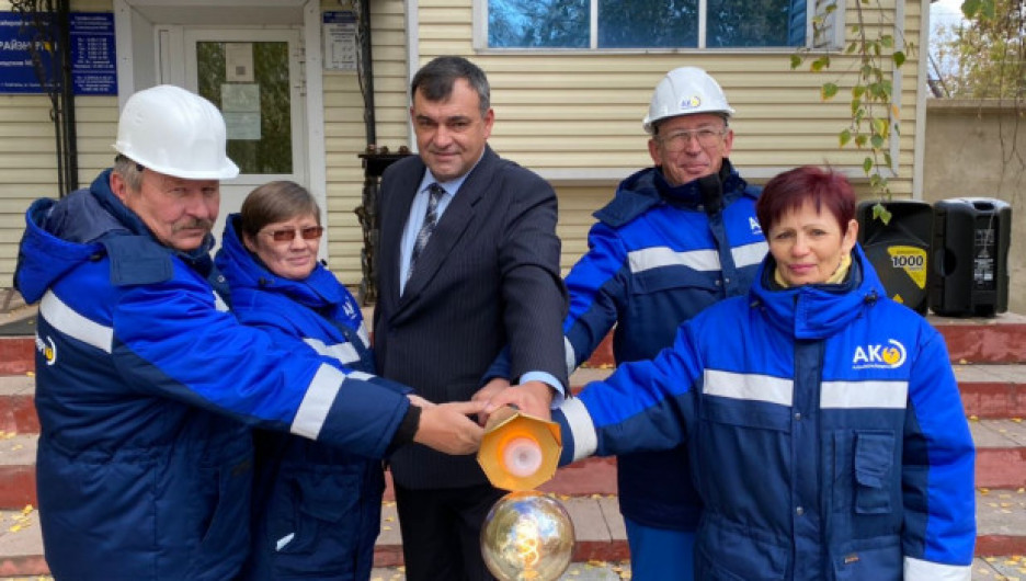 В Славгородских МЭС стартовала эстафета юбилейного огня энергетиков «Алтайкрайэнерго»