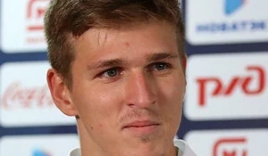 Футболист Александр Соболев.