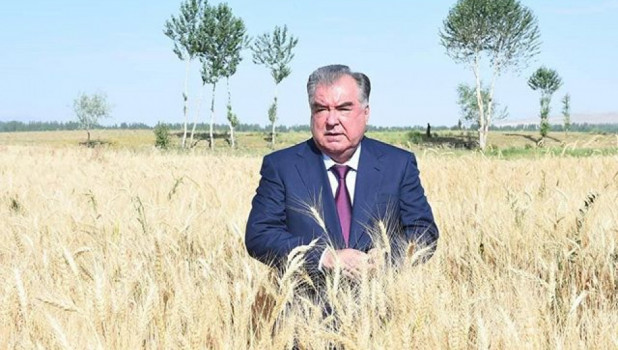 Эмомали Рахмон, президент Таджикистана. 