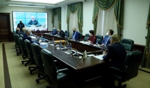 Виктор Томенко, видеоселектор с мэрами.