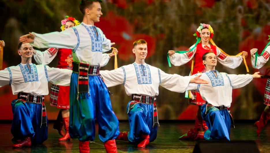 Концерт ансамбля "Алтай".