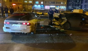 Массовое ДТП в Барнауле.