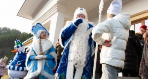 Открытие Алтайской резиденции Деда Мороза.