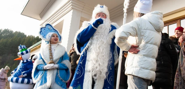 Открытие Алтайской резиденции Деда Мороза.