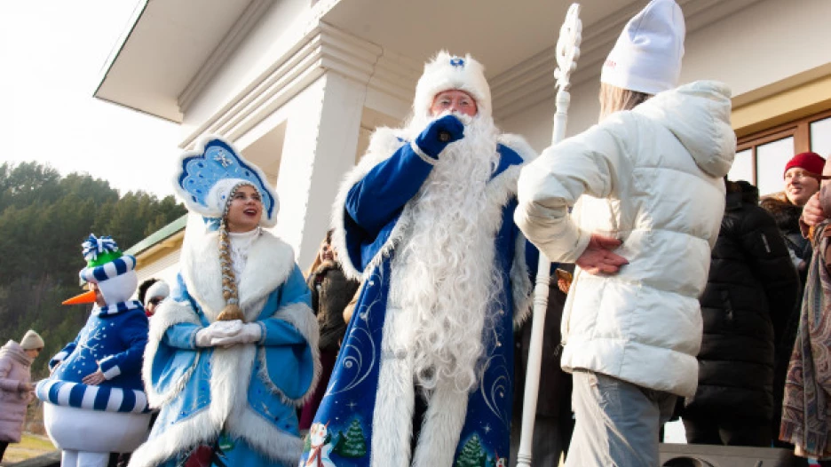 Открытие Алтайской резиденции Деда Мороза.