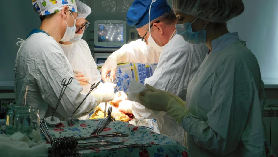 Онкологический диспансер. Операция.