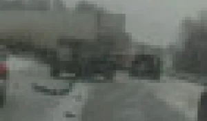 Авария на трассе "Бийск — Мартыново — Новокузнецк".