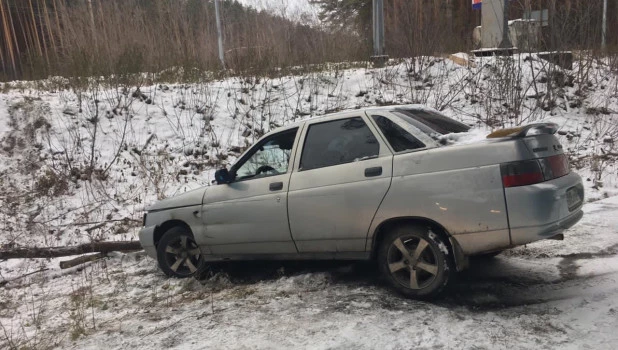 ДТП у кладбища в Бийске.