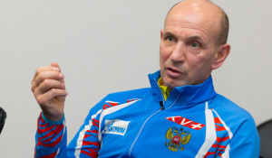 Председатель Федерации биатлона Алтайского края Сергей Тарасов. 
