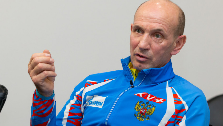 Председатель Федерации биатлона Алтайского края Сергей Тарасов. 