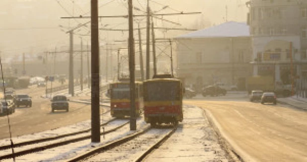 Зима пришла в Барнаул. 