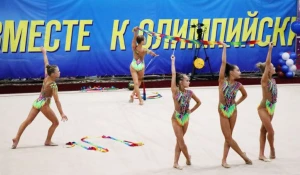 Турнир по художественной гимнастике в Барнауле.