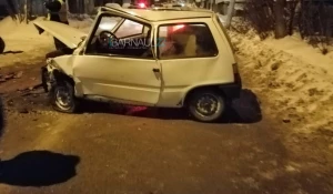 Ночное ДТП в Барнауле.