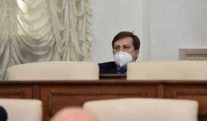 Сессия АКЗС 17 декабря 2020 года. Министр здравоохранения Дмитрий Попов.