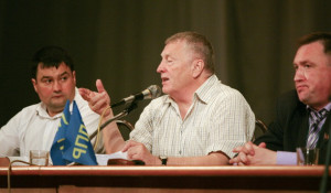 Владимир Семенов, Владимир Жириновский и Андрей Щукин.