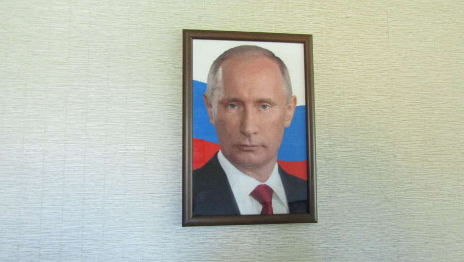 В Сибири сгорело предприятие, делавшее портреты Путина