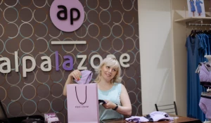 Альбина Шоль, основатель сети магазинов одежды бренда Alpalazone.