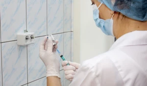 Массовая вакцинация от коронавируса в Барнауле.