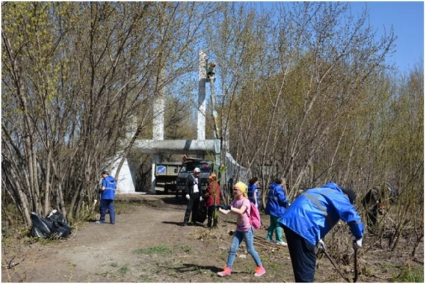 В барнаульском парке "Юбилейный".