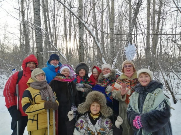 В барнаульском парке "Юбилейный".