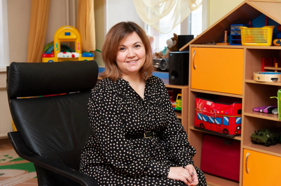 Екатерина Матис, директор домашнего детского сада &quot;Капитошка&quot;. 