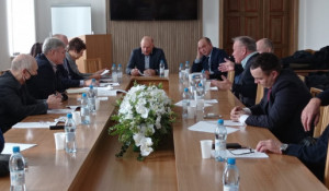 Заседание правления Союза строителей Алтайского края.