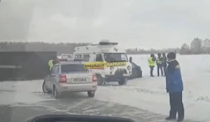 ДТП в Троицком районе 29 января 2021 года.