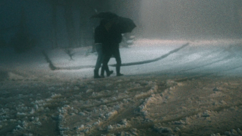 Сильный ветер.