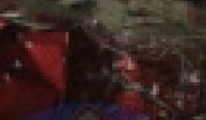 Автомобиль после ДТП на ж/д путях.