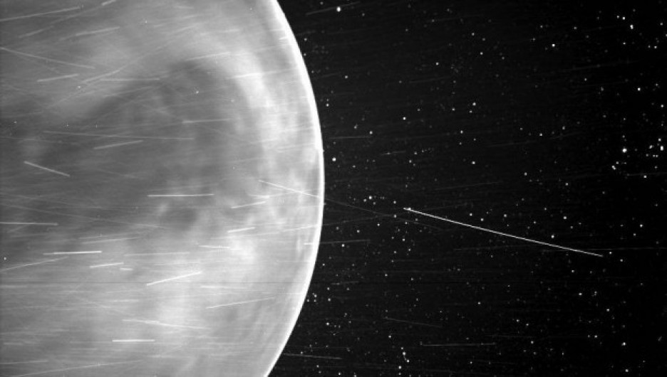 Солнечный зонд NASA снял уникальный вид на ночную Венеру