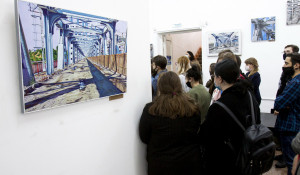 В Барнауле работает выставка, посвященная Старому мосту