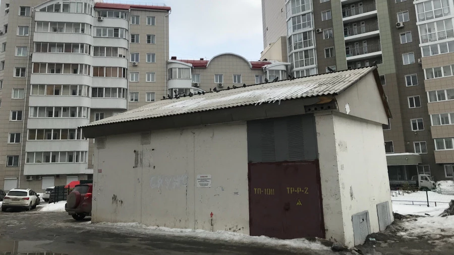 Трансформаторная будка - электросетевое имущество Барнаула.