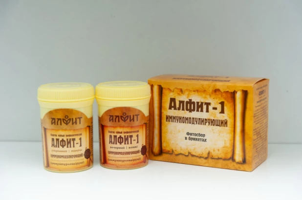 Продукция фитоцентра «Алфит».