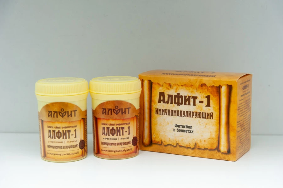 Продукция фитоцентра «Алфит».