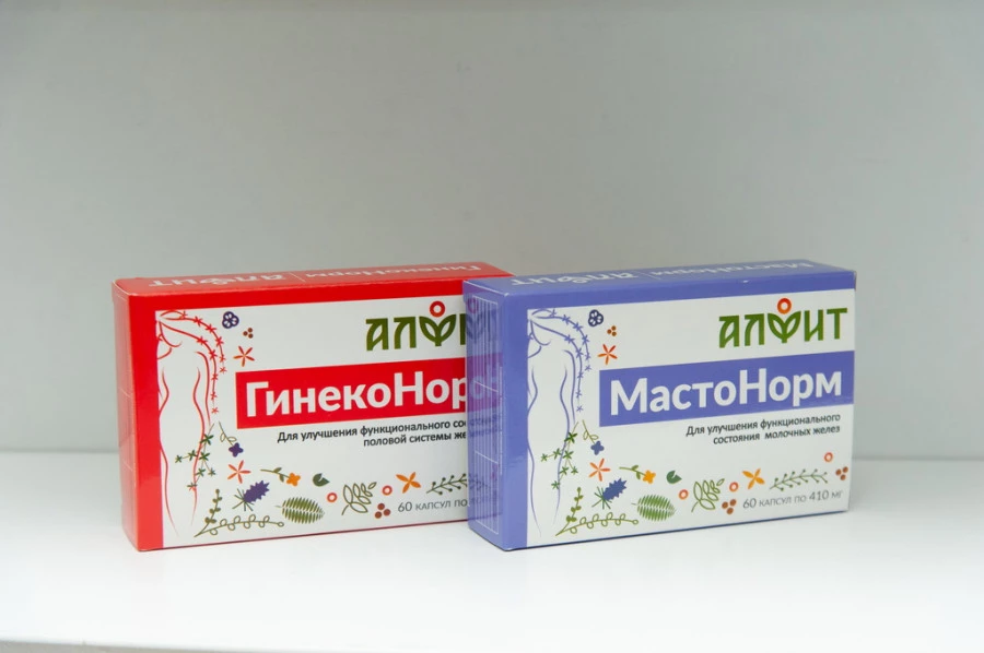 Продукция фитоцентра «Алфит».