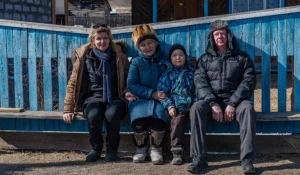 Анатолий Чубайс с семьей отдыхает в Горном Алтае. Март 2021 года