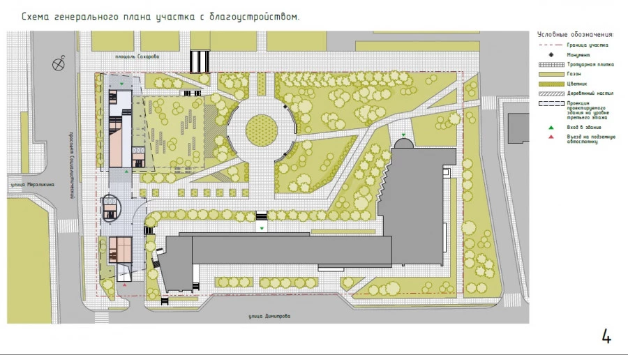 Рендеры проектов нового корпуса АлтГУ на ул. Димитрова, 66.