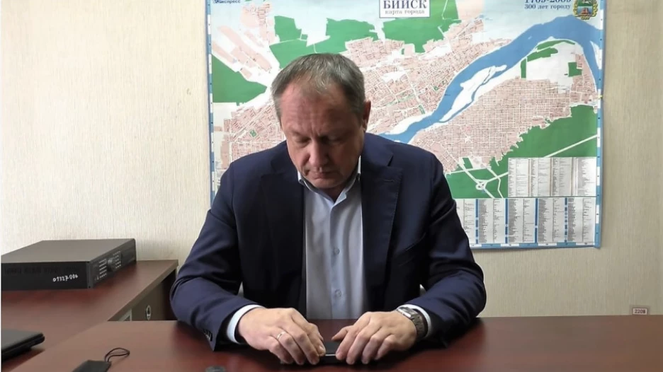Глава Бийска Александр Студеникин.